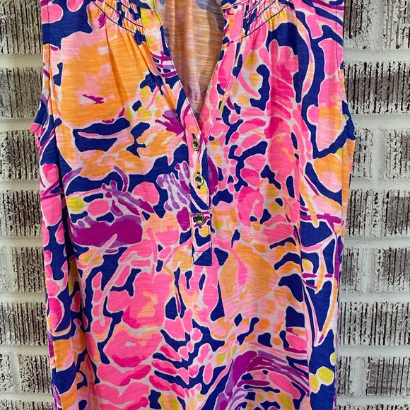 Lilly Pulitzer Essie Dress Catch and Release sz xs - Picture 7 of 7